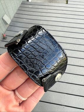 Michele Black Alligator Watch Band